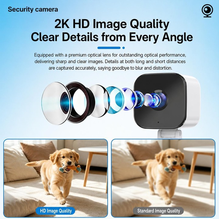 K13 HD Wireless Window Camera WIFI Home Security Camera(White)
