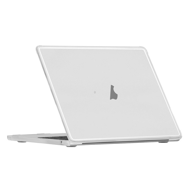 For MacBook Air 13.6 inch Ultra-thin TPU Hybrid PC Laptop Case(Transparent)