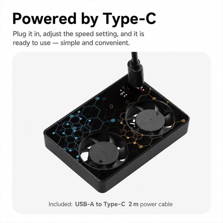 Camera Cooling Fan for Sony A7M4 / ZVE1 / A6700 / A7C2, ZV-E10 / ZV1 / A7C / FX3, Canon 70D / R6 / R6 Mark II / R7, Fuji X-T4 /