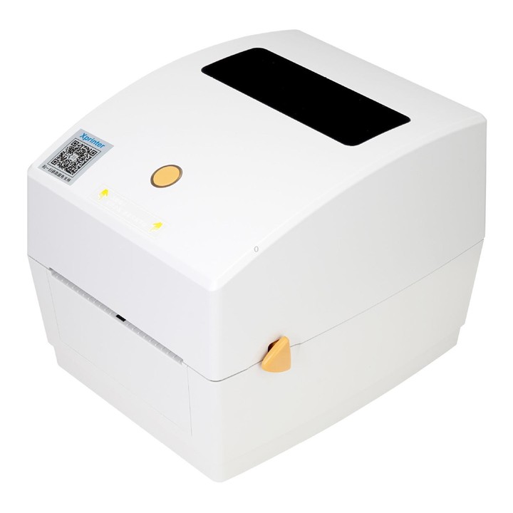 Xprinter XP-429B 4 inch Desktop Thermal Barcode Label Printer with Bluetooth and USB 2.0 Port(White)