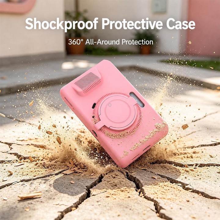 For Kodak Pixpro C1 Soft Silicone Camera Protective Case with Wrist Strap(Black)