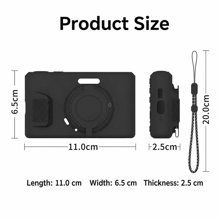For Kodak Pixpro C1 Soft Silicone Camera Protective Case with Wrist Strap(Pink)