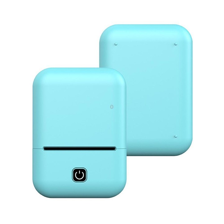 Y2 Mini Portable Smart Label Printer Bluetooth Thermal Printer(Blue)