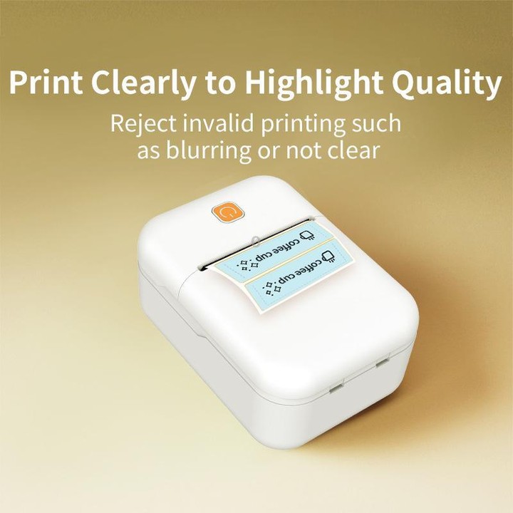 Y2 Mini Portable Smart Label Printer Bluetooth Thermal Printer(Pink)
