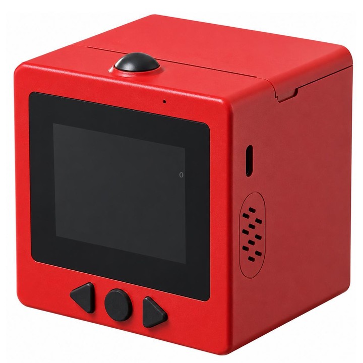 D5 2.4 inch IPS Screen Portable Pocket AI Smart Voice Control Kids Thermal Printer(Red)