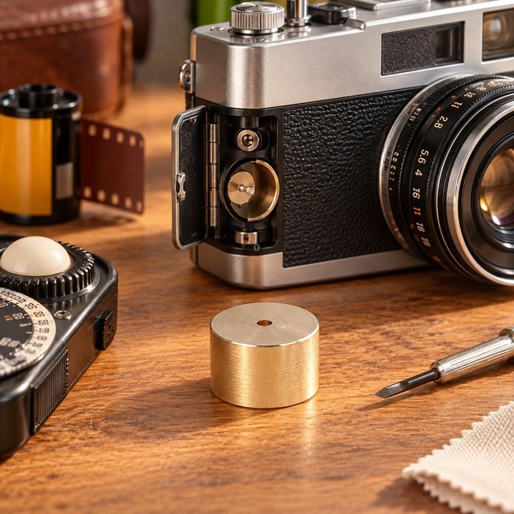 PX640 Battery Adapter for HM-N Hi-matic Camera(Gold)