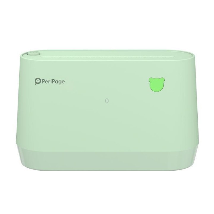 Peripage Student Wrong Question Wide Pocket Bluetooth Thermal Printer, Model:A9 Pro Green