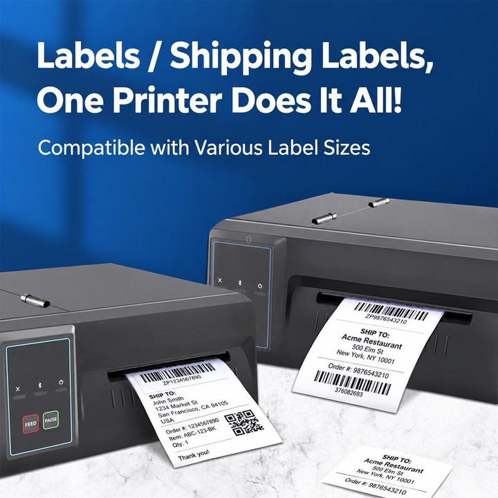QIRUI Industrial Thermal Receipt Express Bluetooth Printer, Model:QR-310C(US Plug)