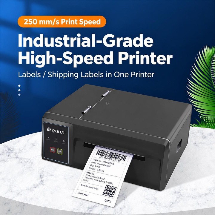 QIRUI Industrial Thermal Receipt Express Bluetooth Printer, Model:QR-310S(EU Plug)