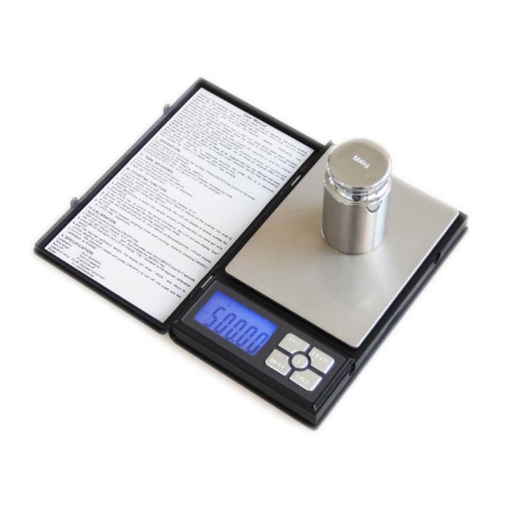 MH-1108 Notebook Shape High Precision Electronic Diamond Gold Jewelry Scale (0.01g~500g), Excluding Batteries