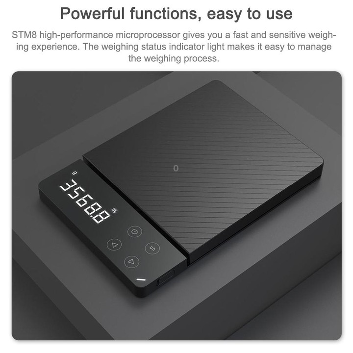 3KG Original Xiaomi Youpin DUKA ES1 Kitchen LCD Digital High-precision Electronic Scale