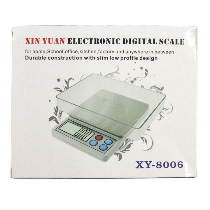 XY-8006 600g x 0.01g 2.2 inch LCD Professional Portable Digital Gold Jewellery Scale