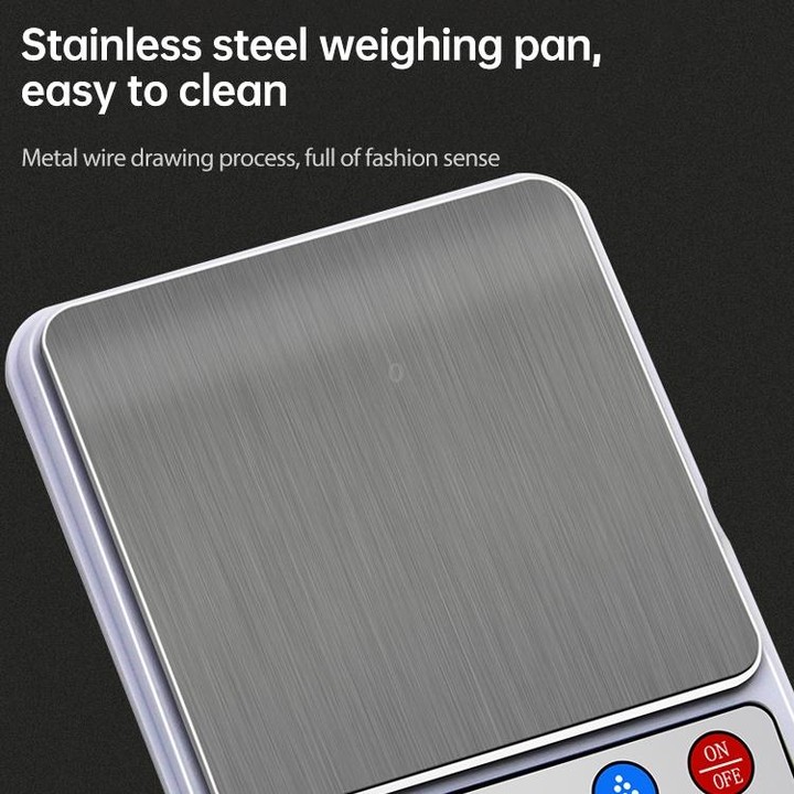MH-555 6Kg x 0.1g High Accuracy Digital Electronic Portable Kitchen Scale Balance Device with 2.2 inch LCD Screen