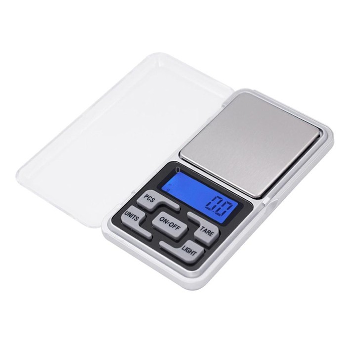 MH-100 500g x 0.1g High Accuracy Digital Electronic Portable Mini Pocket Scale Mobile Phone Weighing Scale Balance Device with 1