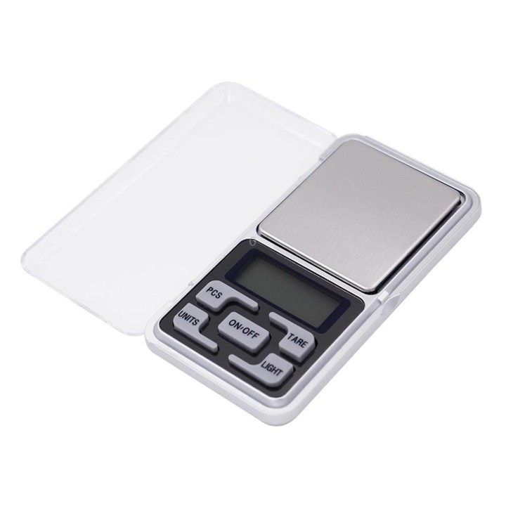 MH-100 500g x 0.1g High Accuracy Digital Electronic Portable Mini Pocket Scale Mobile Phone Weighing Scale Balance Device with 1