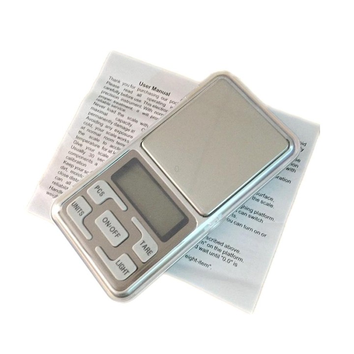 MH-100 500g x 0.1g High Accuracy Digital Electronic Portable Mini Pocket Scale Mobile Phone Weighing Scale Balance Device with 1