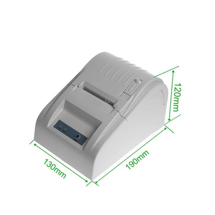 POS-5890T Portable 90mm / sec Thermal Receipt Printer, Compatible ESC/POS Command(Black)
