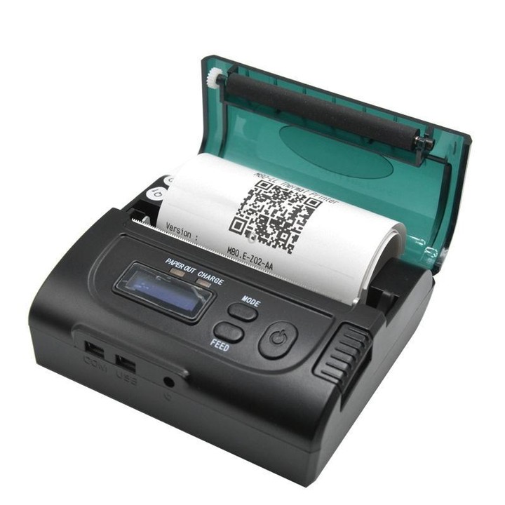 POS-8002LD Portable Bluetooth Thermal Receipt Printer