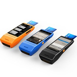 PDA-5501 Multi-function 5.5 inch IPS Screen IP65 Protection All-in-one Intelligent Terminal, Built-in Thermal Line Printer & MIC