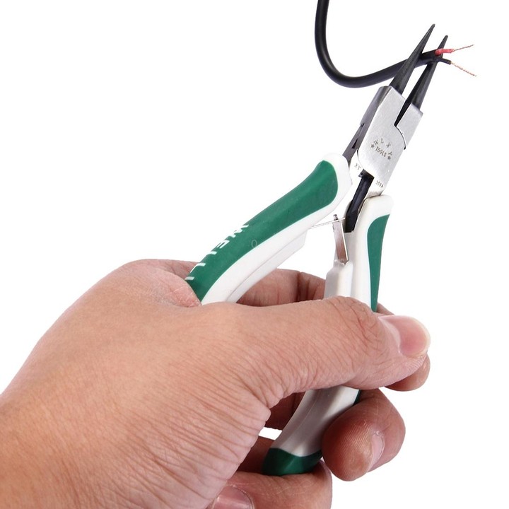 WLXY WL-359A Electronic Pliers Circlip Pliers Repair Hand Tool (Inner Straight)