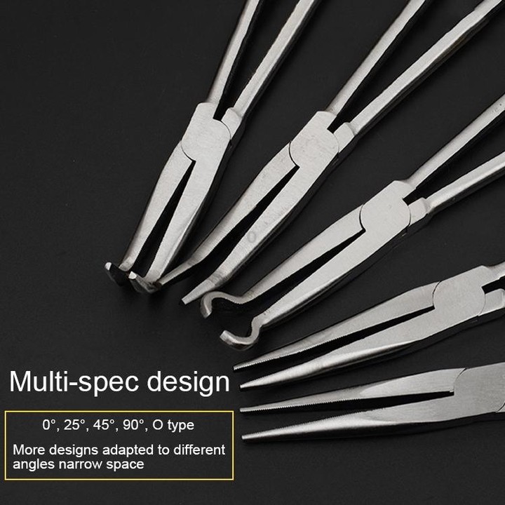 11 Inch Multi-function O-shaped Needle-nosed Pliers Hand Tool
