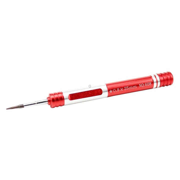 608-0.8 Pentalobe 0.8 Screwdriver for iPhone Charging Port Screws(Red)
