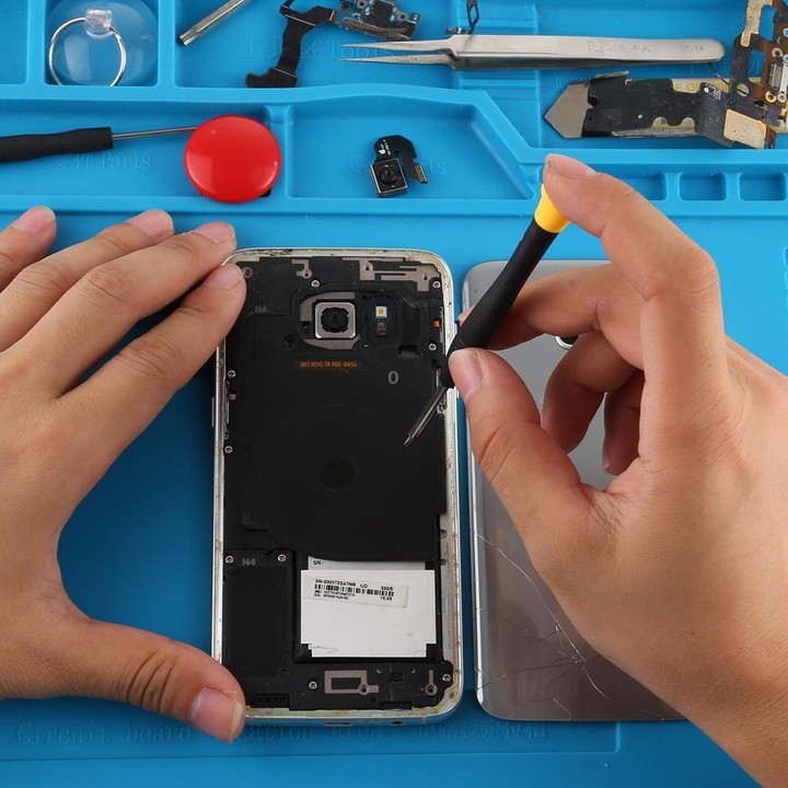 JF-17010301 7 in 1 Repair Tool Set for iPhone, Samsung