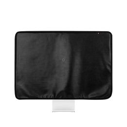 For 24 inch Apple iMac Portable Dustproof Cover Desktop Apple Computer LCD Monitor Cover with Storage Bag(Black)