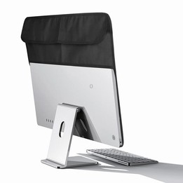 For 24 inch Apple iMac Portable Dustproof Cover Desktop Apple Computer LCD Monitor Cover with Storage Bag(Red)
