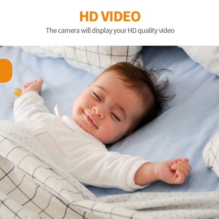 VB605 2.4 inch LCD 2.4GHz Wireless Surveillance Camera Baby Monitor, Support Two Way Talk Back, Night Vision(White)