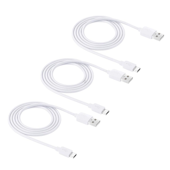 3 PCS HAWEEL 1m High Speed Micro USB to USB Data Sync Charging Cable Kits, For Samsung, Huawei, Xiaomi, LG, HTC and other Smartp