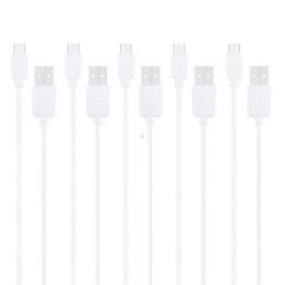 5 PCS HAWEEL 1m High Speed Micro USB to USB Data Sync Charging Cable Kits, For Samsung, Huawei, Xiaomi, LG, HTC and other Smartp