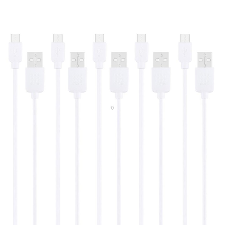 5 PCS HAWEEL 1m High Speed Micro USB to USB Data Sync Charging Cable Kits, For Samsung, Huawei, Xiaomi, LG, HTC and other Smartp