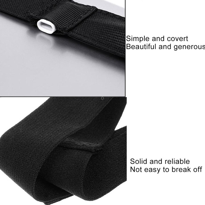 For Apple Pencil / iPad 9.7 inch General High Elastic Band Apple Pencil Band Protective Bag(Black)