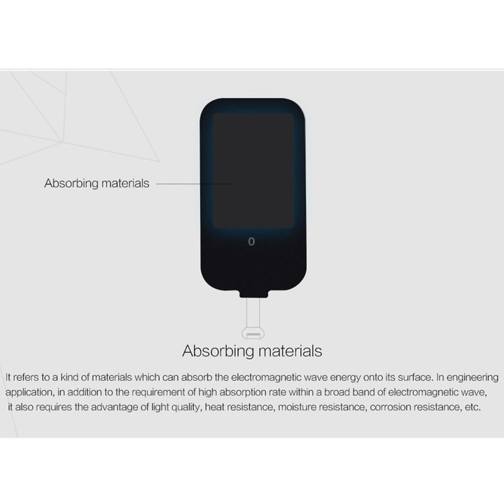 NILLKIN Magic Tag QI Standard Wireless Charging Receiver for iPhone 7 / 6s / 6 / 5S / 5, with 8 Pin Port, Length: 98mm
