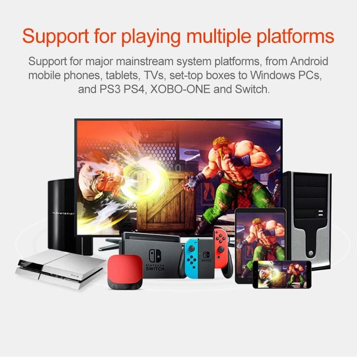 PXN PXN-0082 Gladiator Street Machine Game Handle Rocker Controller for Nintendo Switch / PC / Android System / PS3 / PS4 / Xbox