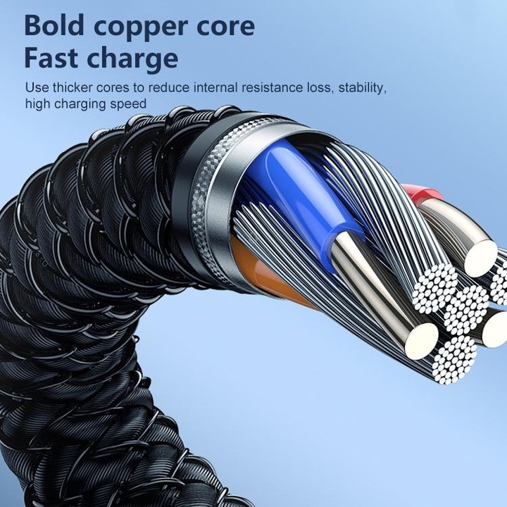 REMAX RC-140a Thor Series 65W USB-C / Type-C to USB-C / Type-C Portable Lanyard Data Cable, Cable Length: 1.2m