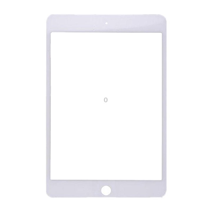 Front Screen Outer Glass Lens for iPad Mini 4 A1538 A1550 (White)