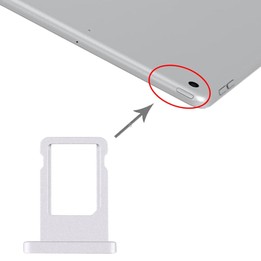SIM Card Tray for iPad 10.2 inch 7th A2200 / A2198 / A2232 (Silver)