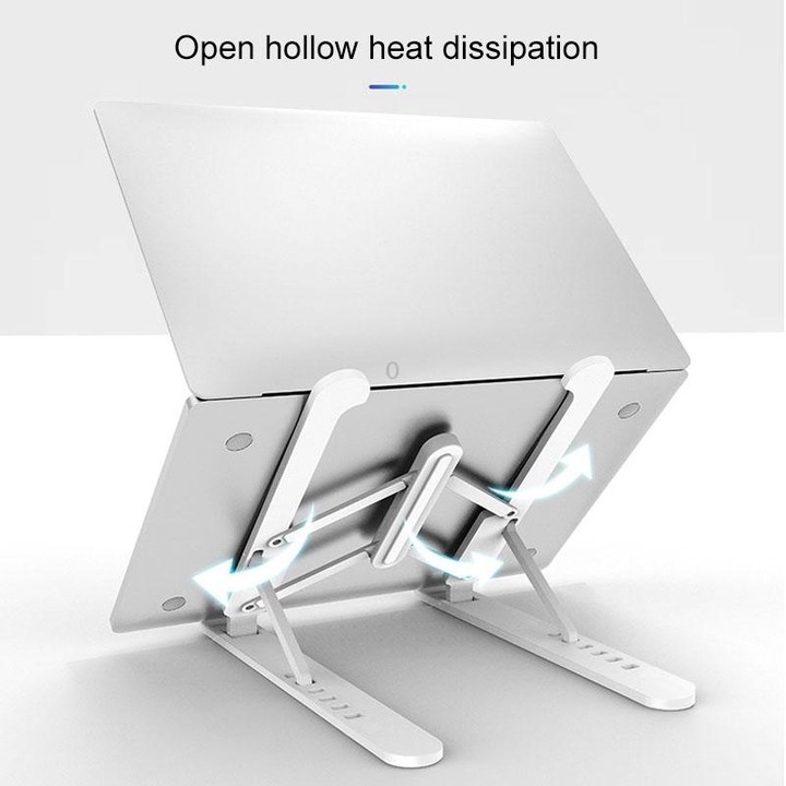 YMB1028 Portable Folding Desktop Holder Bracket for Laptop / Tablet below 15.6 inch (Black)