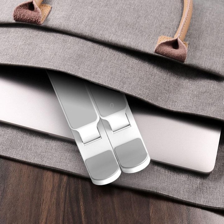 YMB1028 Portable Folding Desktop Holder Bracket for Laptop / Tablet below 15.6 inch (Black)