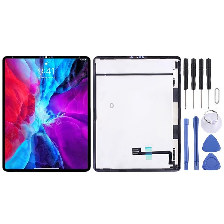 Original LCD Screen for iPad Pro 12.9inch 4th Gen 2020 A2069 A2232 with Digitizer Full Assembly (Black)