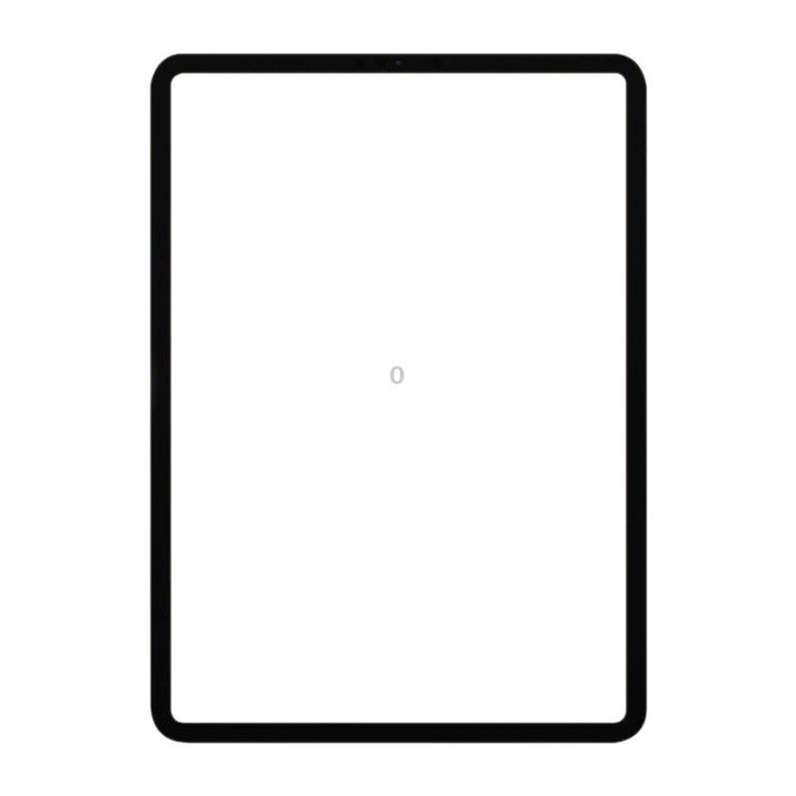 Front Screen Outer Glass Lens for iPad Pro 11 (2021) A2301 A2459 A2460(Black)