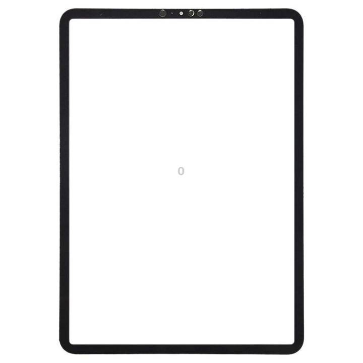 Front Screen Outer Glass Lens for iPad Pro 11 (2021) A2301 A2459 A2460(Black)