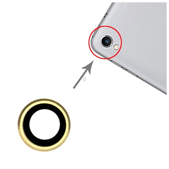Camera Lens Cover for iPad Pro 12.9 inch (2017) A1670 A1671 A1821(Gold)
