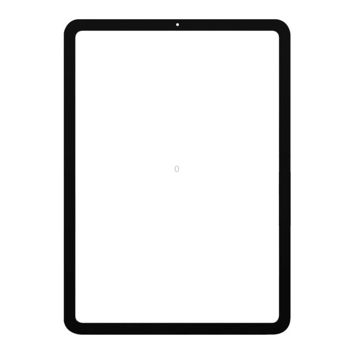 Front Screen Outer Glass Lens for iPad Pro 12.9 inch (2021) A2378 A2461 A2379 (Black)