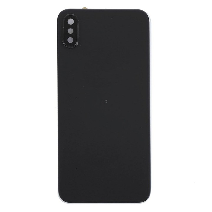 Back Cover with Adhesive for iPhone X(Black)