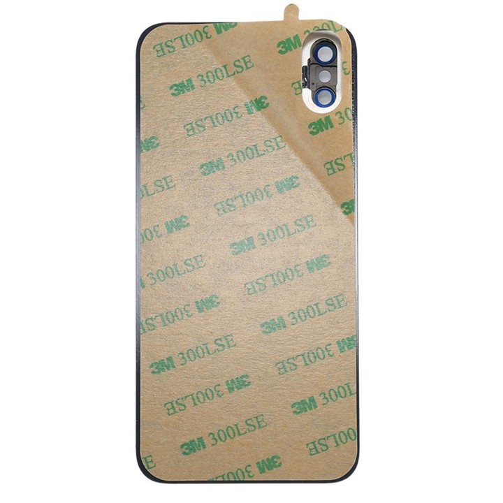 Back Cover with Adhesive for iPhone X(White)