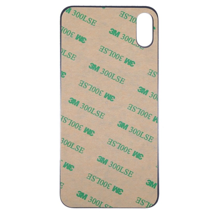 Glass Battery Back Cover for iPhone X(White)