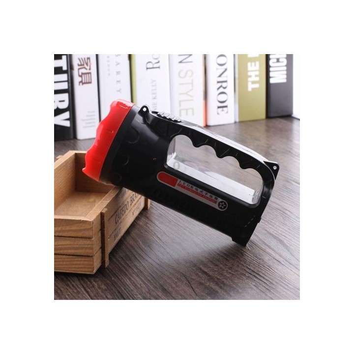 5W Rechargeable Strong LED Flashlight 2-Modes Outdoors Searchlight